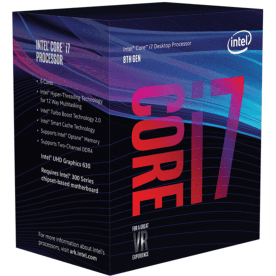 Intel procesor i7-8700 BOX, Coffee Lake
