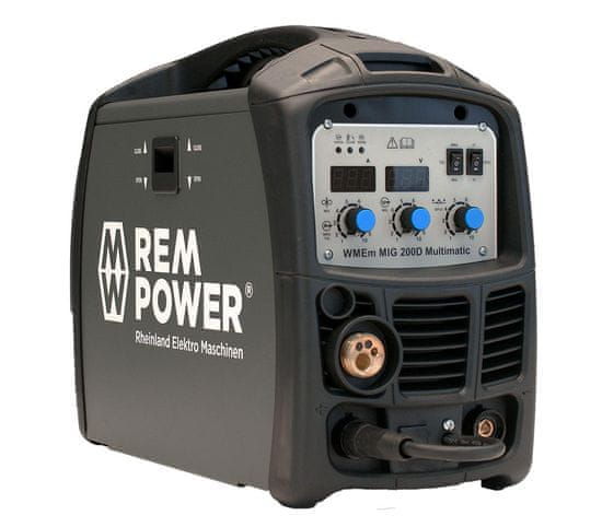 REM POWER aparat za varenje WMEm MIG 200 Basic Line