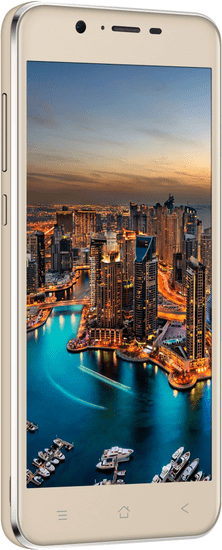 iGET mobilni telefon Blackview A7, zlatni + Poklon: etui