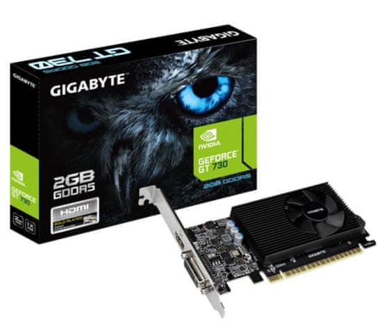 Gigabyte grafička kartica GeForce GT 730, 2 GB GDDR5