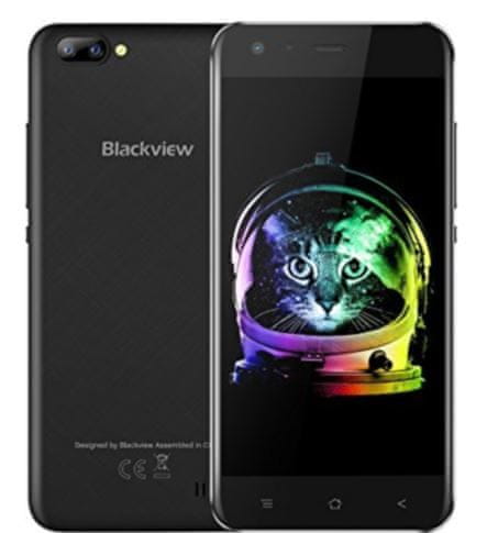 iGET mobilni telefon Blackview A7, crni