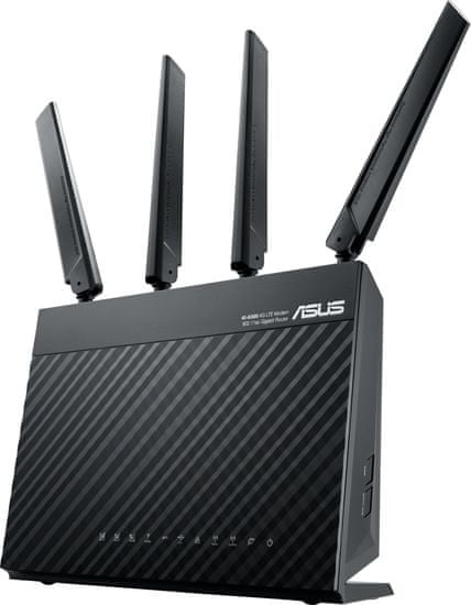 ASUS bežični usmjerivač 4G-AC68U 802.11a/g/b/n/ac, 1900Mbps, 3G/4G LTE