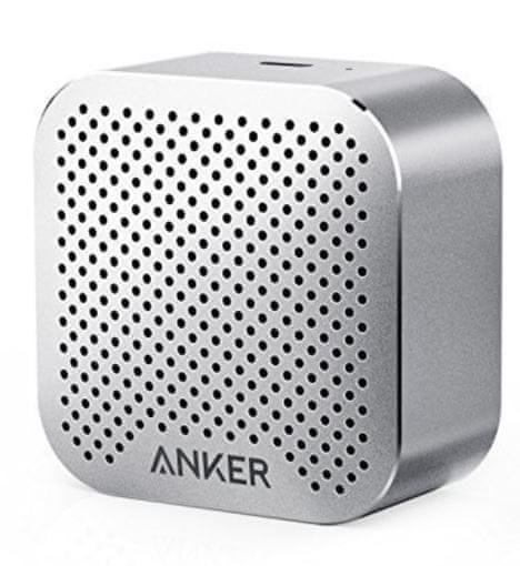 Anker prijenosni bluetooth zvučnik SoundCore Nano, 3W, Bluetooth 4.0, sivi