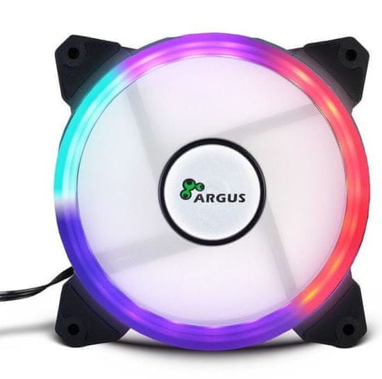 Inter-tech LED ventilator Argus RS01, 120 mm, RGB