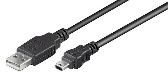 Goobay kabel USB 2.0, tip A u tip B, 1 m