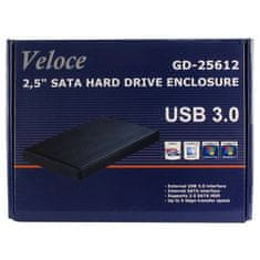 Inter-tech vanjsko kućište za disk GD-25612 Veloce, USB 3.0
