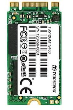 Transcend SSD disk MTS400 256 GB SATA3 M.2 2242
