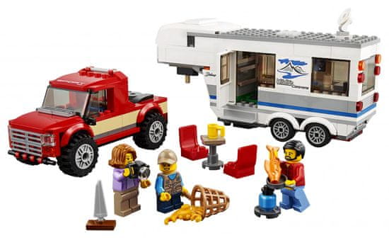LEGO City Great Vehicles 60182 Kamion i karavan