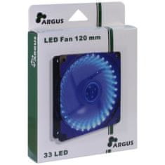 Inter-tech LED ventilator za kućište Argus L-12025 BL, 120 mm, plavi