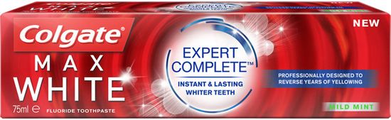 Colgate Max White Expert Complete Mild Mint pasta za zube, 75 ml