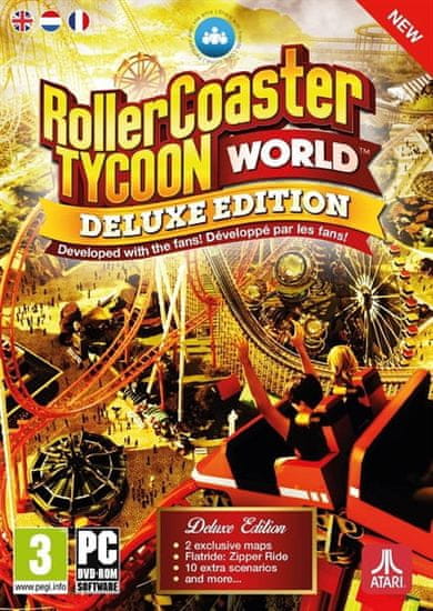 Atari RollerCoaster Tycoon - World Deluxe Edition (PC)