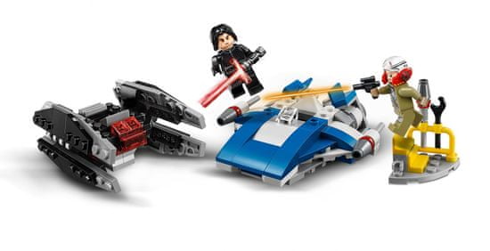 LEGO Star Wars™ 75196 A-Wing™ protiv TIE Silencer™ mikroboraca