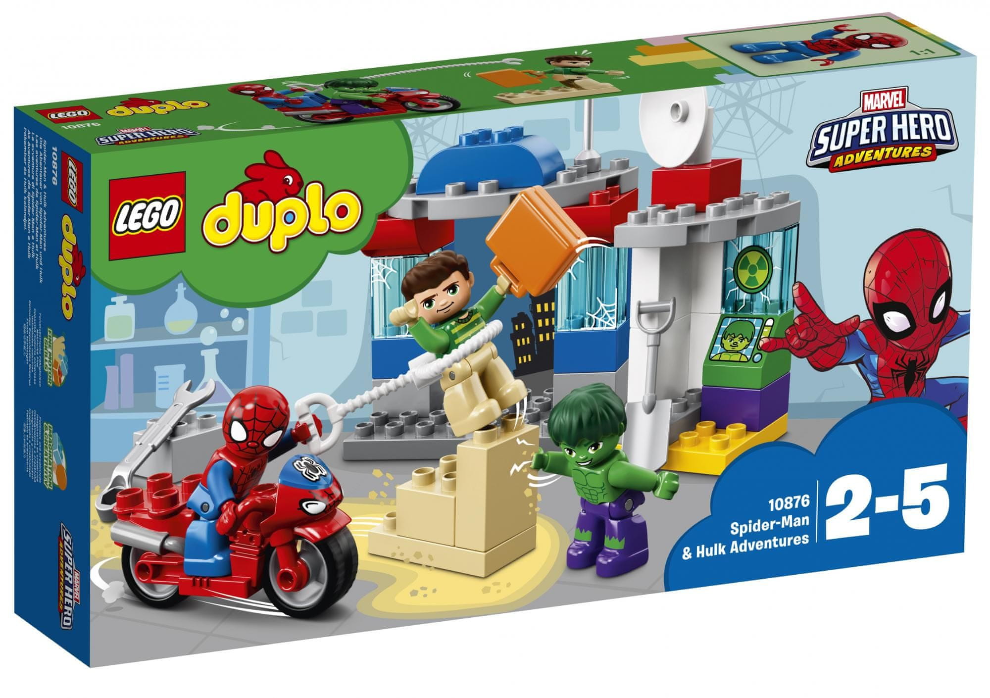LEGO DUPLO 10876 Pustolovine Spider Mana i Hulka MALL.HR