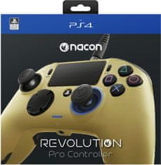 Nacon Nacon gamepad PS4 Revolution Pro, zlatni