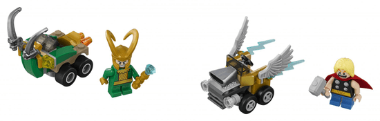 LEGO Super Heroes 76091 Mighty Micros: Thor protiv Lokija