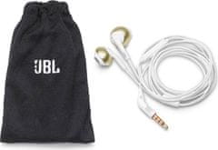 JBL T205 slušalice, zlatno-bele