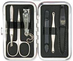 Kellermann set za manikuru BL 7848 MC N, umjetna koža, crveni