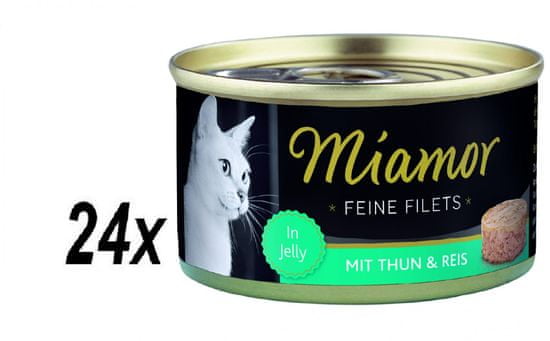 Finnern hrana za mačke Miamor, tuna i riža, 24 x 100 g