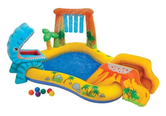 Intex centar za igru Dinosaur II, 57444, 249x191x109 cm