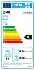 VOX electronics Ugradbena pećnica EBB 2110 IX