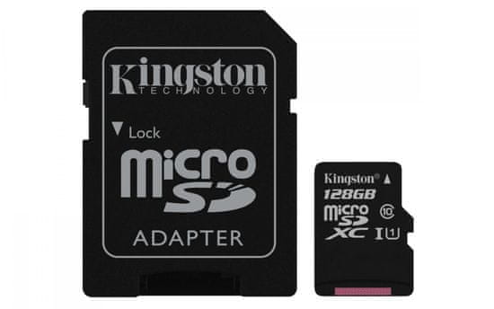 Kingston memorijska kartica microSDXC 128GB (SDCS/128GB)