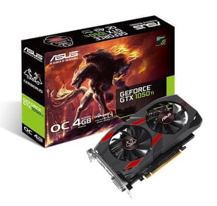 ASUS grafi ka kartica Cerberus GeForce GTX 1050 Ti OC Edition 4GB