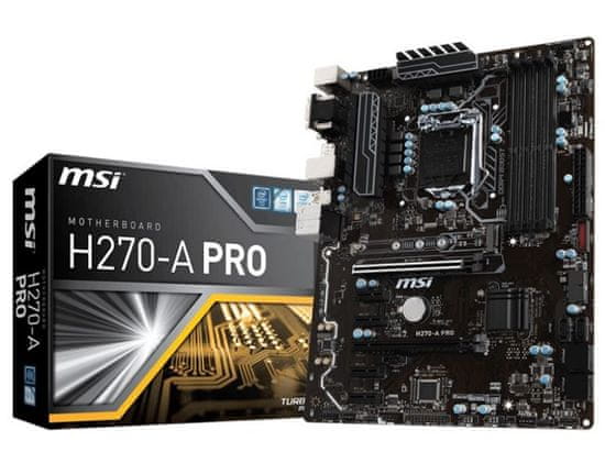 MSI matična ploča H270-A PRO Mining, LGA1151, ATX, DDR4