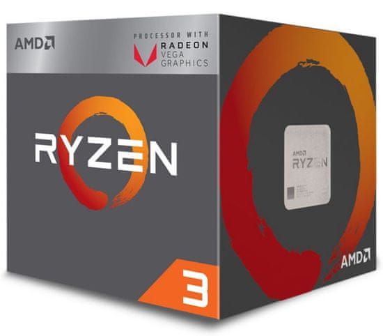 AMD procesor Ryzen 3 2200G s hladnjakom Wraith Stealth 65W (YD2200C5FBBOX)