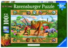 Ravensburger puzzle dinosauri, 100 komada