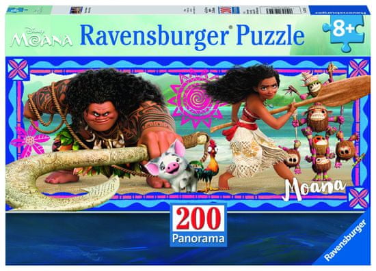 Ravensburger slagalica Disney Vaiana: avanture Moana, 200 komada