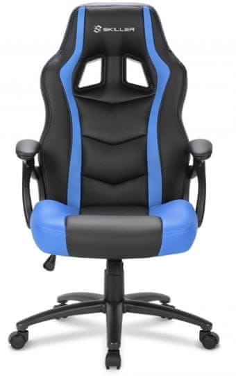 Sharkoon gamerski stol Shark SGS1, crno/plavi
