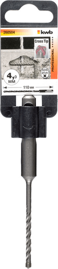 KWB svrdlo za beton SDS Plus, CROSS-TIP, 4x110 mm (260504)