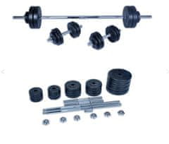 Spartan set utega s ručkama , 50 kg