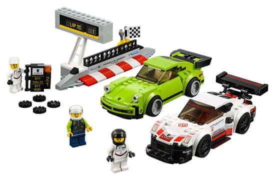 LEGO trkaći auto Porsche 911 RSR i 911 Turbo 3.0, Speed Champions 75888