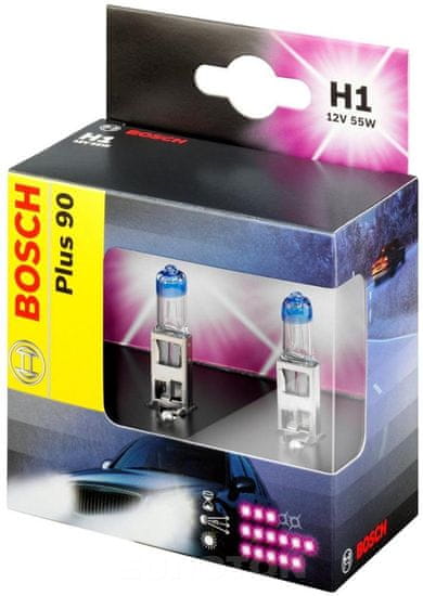 Bosch žarulja H1 Plus 90, 12 V
