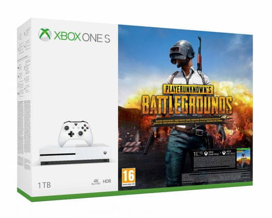 Microsoft igraća konzola Xbox One S 1 TB + PlayerUnknown's Battlegrounds