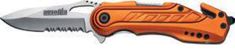 Ausonia sklopivi džepni nož iz aluminija, narančasti 26580