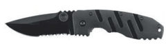 Ausonia sklopivi džepni nož s G10 ručkom, crni (26238)
