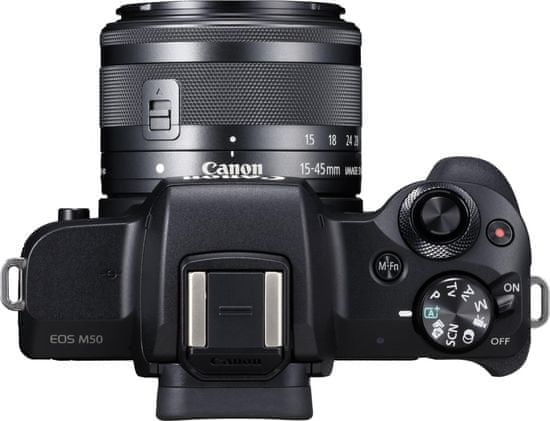 Canon digitalni fotoaparat EOS M50 15 45IS MALL.HR