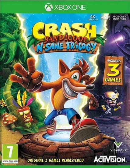 Activision Crash Bandicoot N.Sane trilogija (Xbox One)