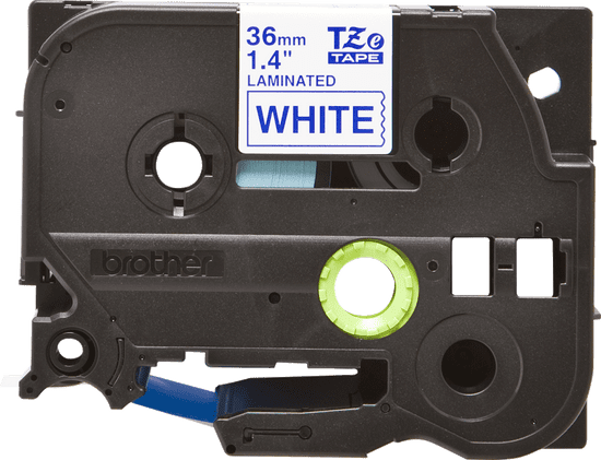 Brother kaseta TZE-263 za P-touch pisače, 36 mm, bijela/plava