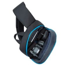 RivaCase ruksak za dron i prijenosno računalo 7870, 33 cm, crni