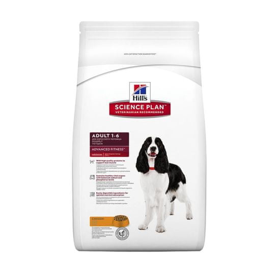 Hill's Canine Adult Advanced Fitness Chicken Medium hrana za pse, 15 kg