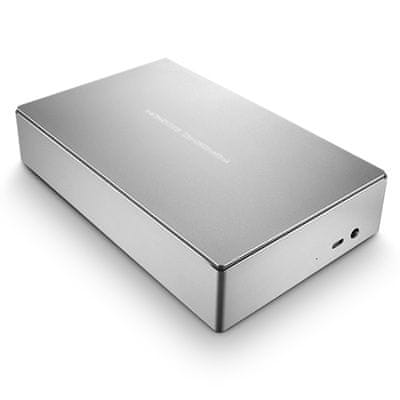 LaCie prijenosni vanjski disk Porsce Design 8 TB, USB-C 3.0, srebrni