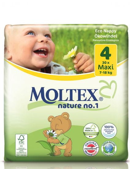 MOLTEX Pelene 4 Maxi (7-18 kg) 30 komada