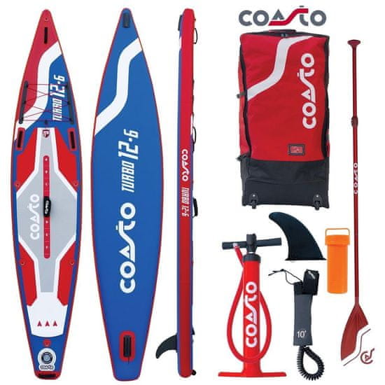 Coasto daska SUP na napuhavanje Turbo 12.6