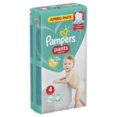 Pampers pelene Pants 4 Maxi (9-15 kg) Jumbo Pack 52 kom