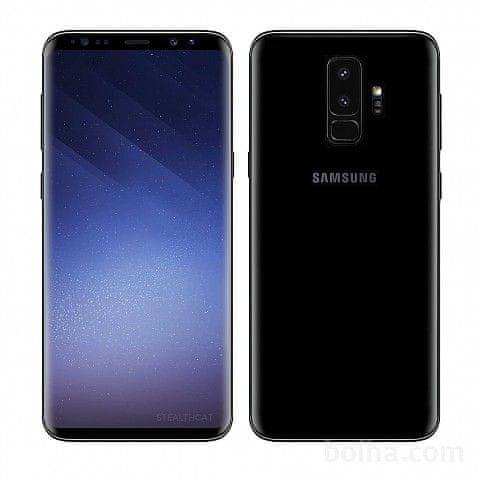 Samsung GSM telefon Galaxy S9+ 256 GB, Midnight Black