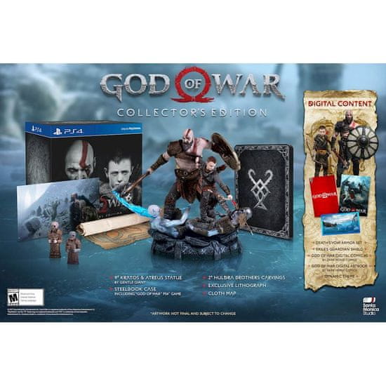 God of war shop ps4 collector's edition