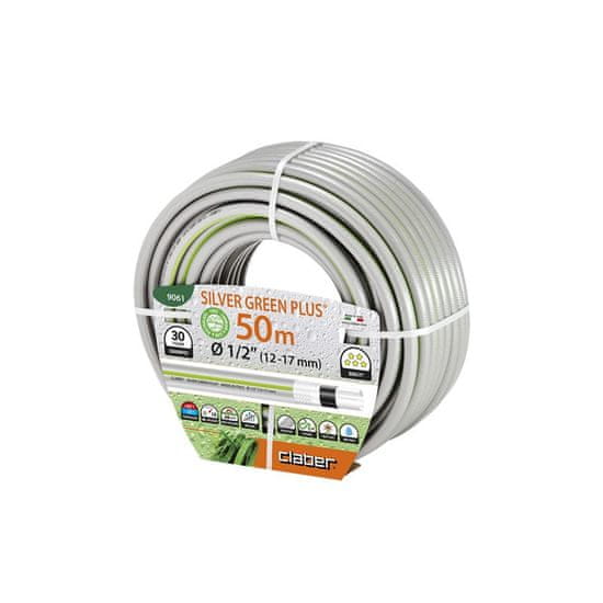 Claber cijev za vodu Silver Green Plus (9061), 13 mm, 50 m